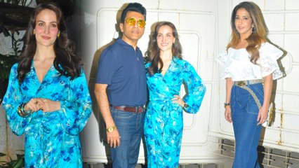 Elli AvrRam & Other Celebs At The Screening Of Her Horror Comedy Conjuring Kannappan