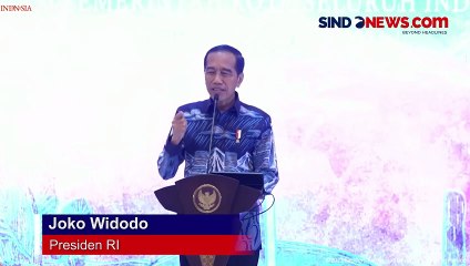 Jokowi Singgung Banyak Kantor Pemkot Dicat Warna Parpol