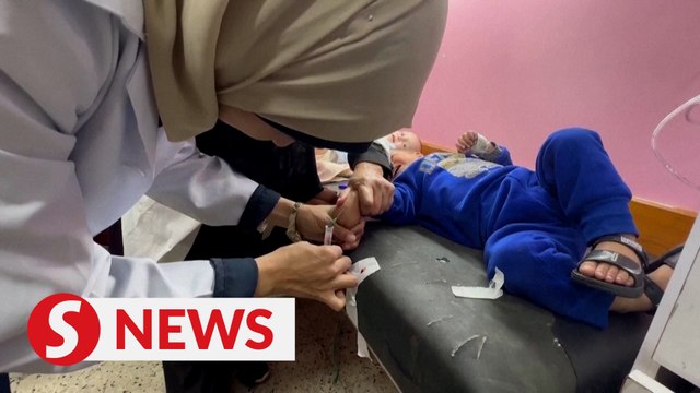 How crowded shelters are making Gaza's children sick