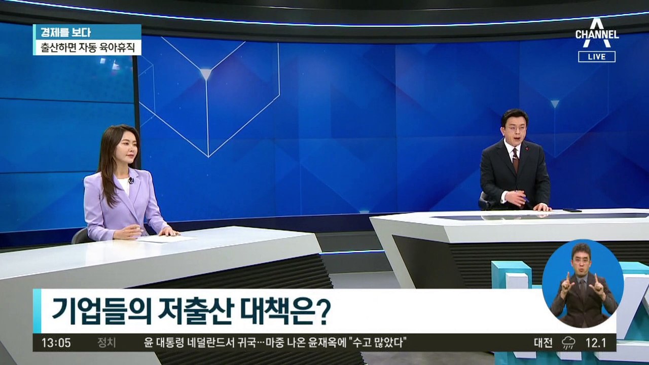 [경제를 보다]아이 낳으면 자동 육아휴직…기업도 저출산 막기 고민