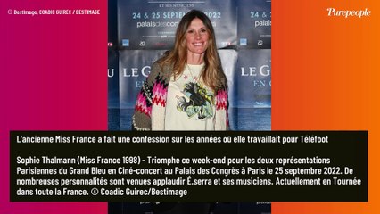 "Elle n'était pas d'accord" : La femme d'un champion du monde 98 très jalouse de Sophie Thalmann, l'ex-Miss France balance !