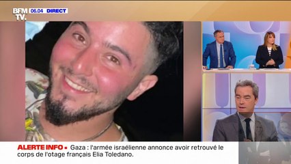 Télécharger la video: Gaza: la dépouille de l'otage français Elya Toledano retrouvée par l'armée israélienne