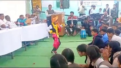 Disabled children showcased their talent