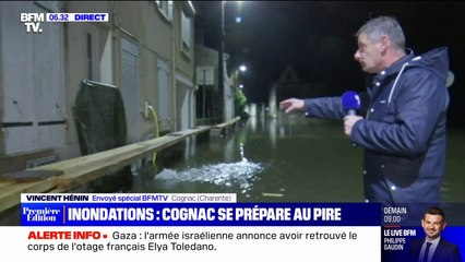 Crues en Charente: une cellule de crise activée à Cognac