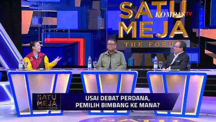 [FULL] Usai Debat Perdana, Pemilih Bimbang Kemana? | SATU MEJA