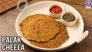 Palak Cheela Recipe | How to Make Winter Healthy Breakfast Palak Cheela Recipe at Home |Chef Bhumika