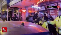 Bursa'da alkollü sürücü polislere saldırdı: Ehliyetine 2027 yılına kadar el kondu