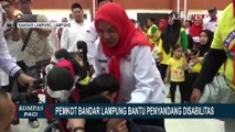 Pemkot Bandar Lampung Salurkan 37 Kursi Roda untuk Anak Penyandang Disabilitas