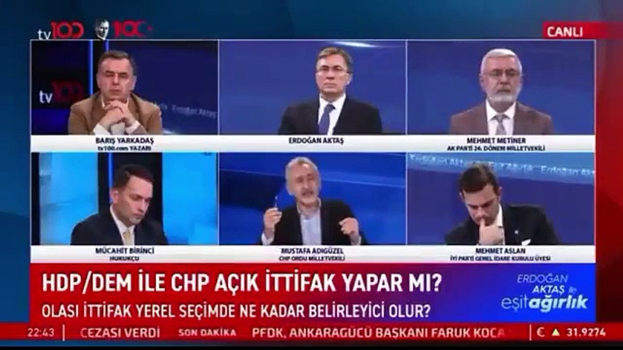 CHP'li vekil canlı yayında terörist başına 'sayın' dedi