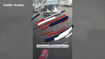 Arabadan gelen sesi bulmak isteyen ustanın görüntüleri sosyal medyada izlenme rekoru kırdı