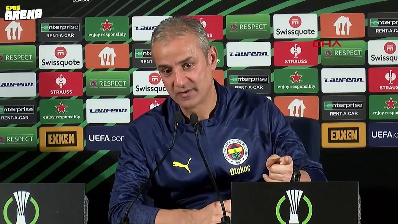 Fenerbahçe teknik direktörü İsmail Kartal: Konferans Ligi kupasını kazanmak istiyoruz