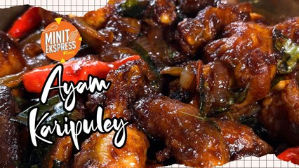 Resipi Ayam Karipuley Yang Mudah, Cepat & Memikat Selera