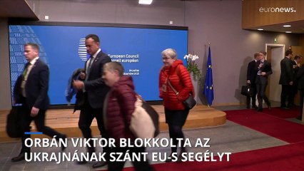 Magyarország megvétózta az Ukrajnának szánt EU-s segélycsomagot