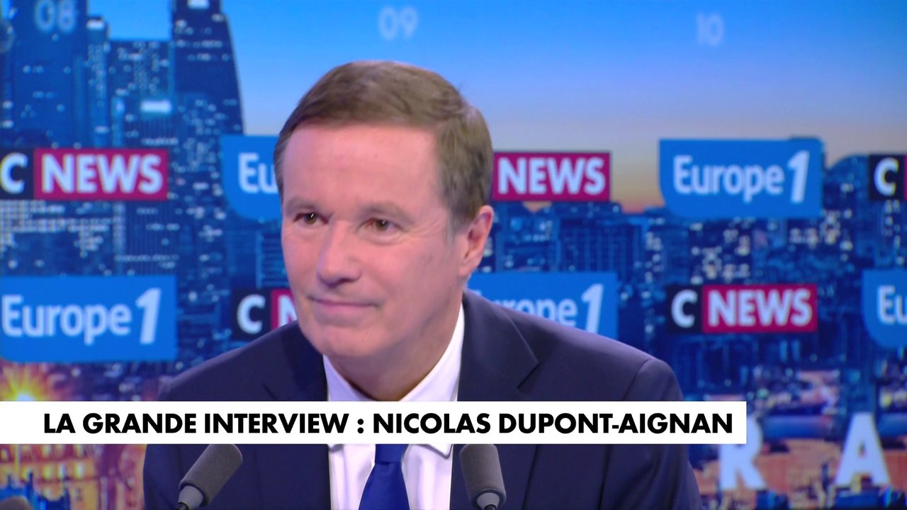 La grande interview : Nicolas Dupont-Aignan - Vidéo Dailymotion