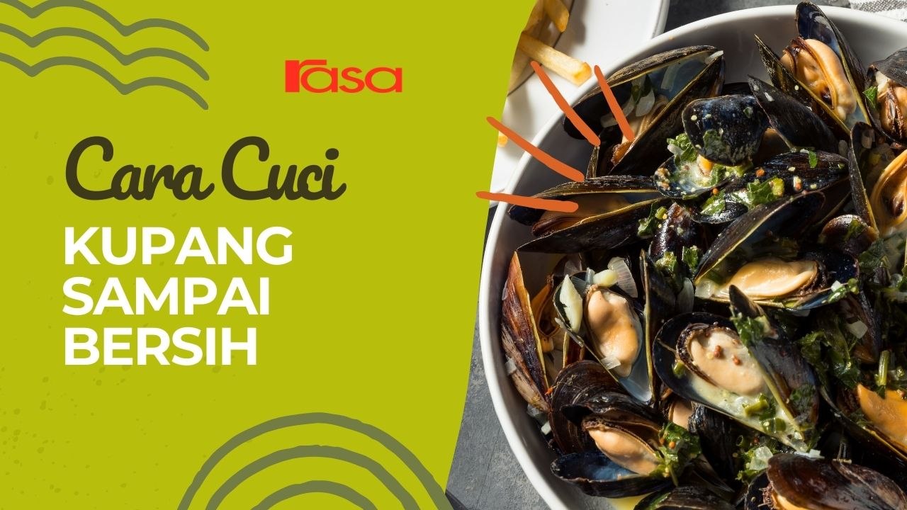 Cara Cuci Kupang Sampai Bersih