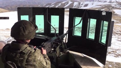 Van-İran sınırına örülen güvenlik duvarının 170 kilometresi tamamlandı