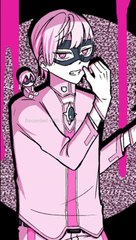 【魔法少女とチョコレゐト】  線画イラスト描いた