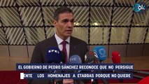 Sánchez admite que no persigue penalmente los homenajes a etarras porque no quiere: «Es difícil hacerlo»