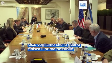 Gaza, Netanyahu vuole continuare la guerra fino alla distruzione di Hamas