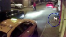 Bakırköy'de taksi şoförü köpek çaldı