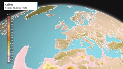 Una nueva irrupción de calima dejará una calidad del aire muy desfavorable en Canarias