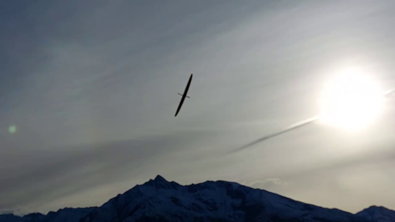 Wood wipe bei Föhn am Südhang