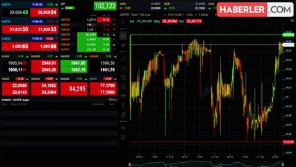 Dolar/TL 29,05 seviyelerinde işlem görüyor