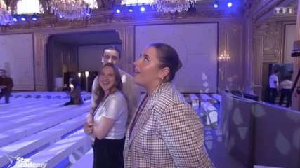 Les élèves de la Star Academy bluffés par le charme de l'Élysée