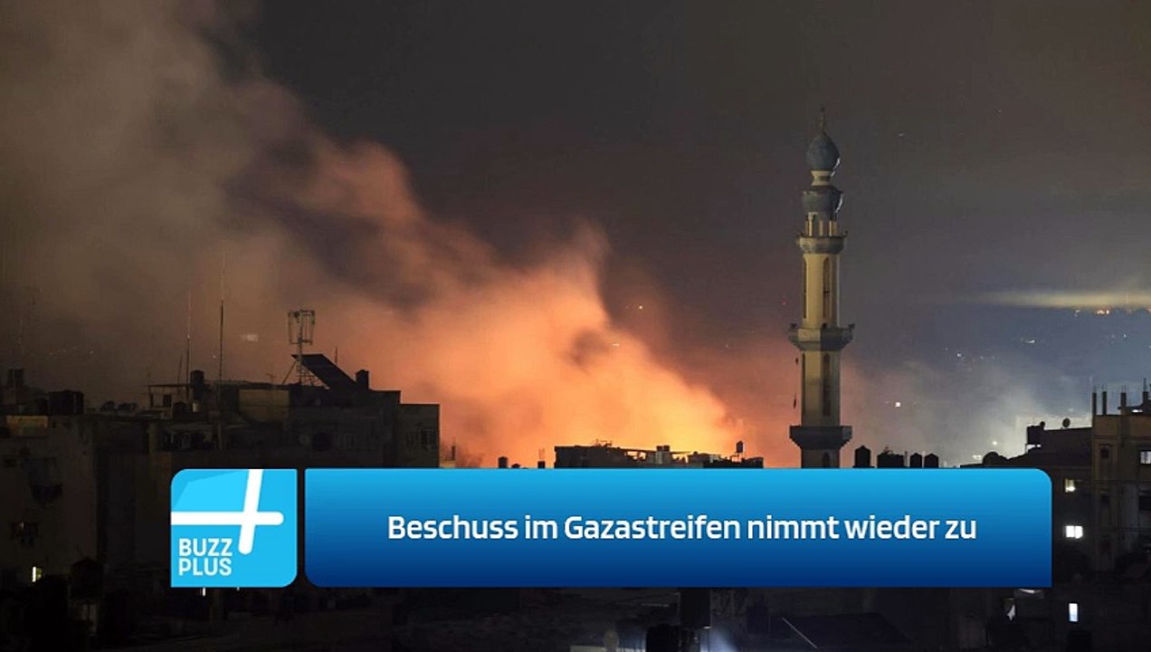 Beschuss im Gazastreifen nimmt wieder zu