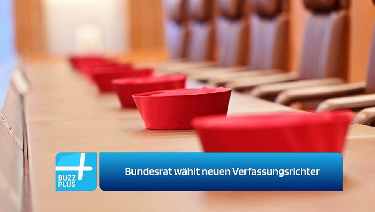Bundesrat wählt neuen Verfassungsrichter