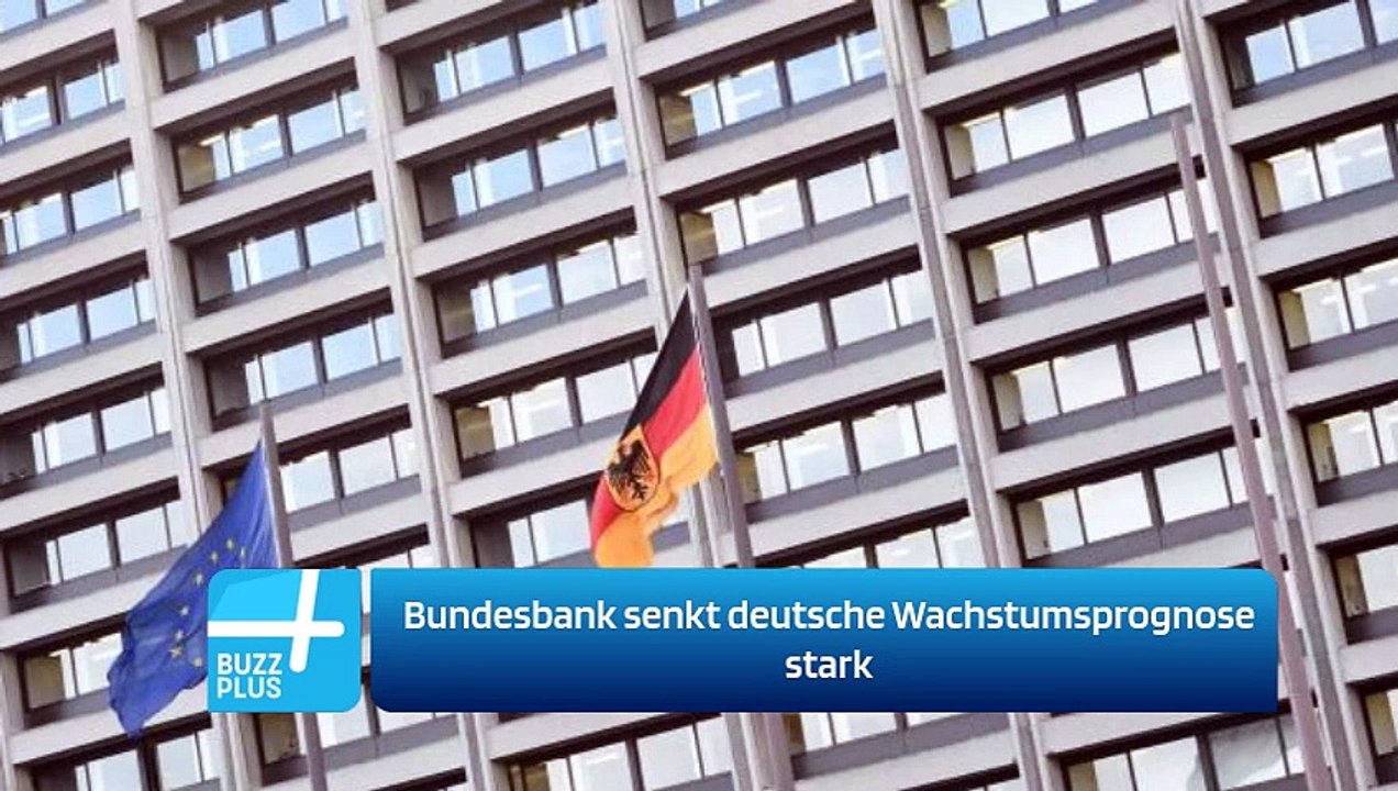 Bundesbank senkt deutsche Wachstumsprognose stark