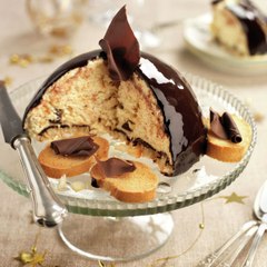 Cúpula de chocolate espectacular ¡con restos de pan!