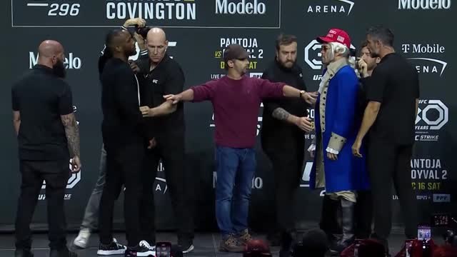 UFC 296 - Le face-à-face bouillant entre Edwards et Usman