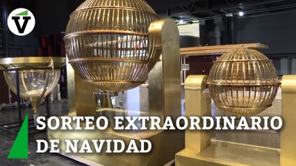 Llegan los bombos del Sorteo Extraordinario de Navidad al Teatro Real de Madrid