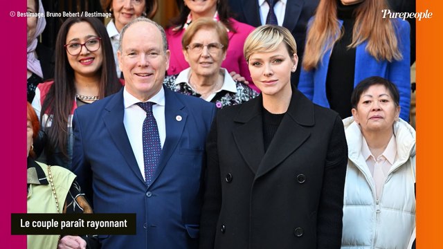 Albert et Charlene de Monaco : la carte de voeux de la famille enfin dévoilée, la princesse sublime en velours !