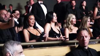 Kim Kardashian and Kendall Jenner at Fontainebleau Las Vegas opening