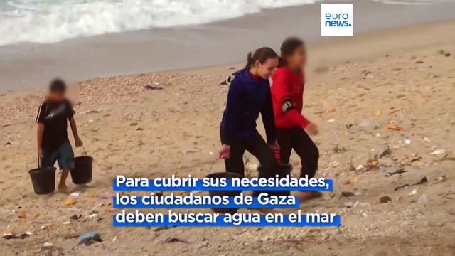 Dramática escasez de agua potable en la Franja de Gaza