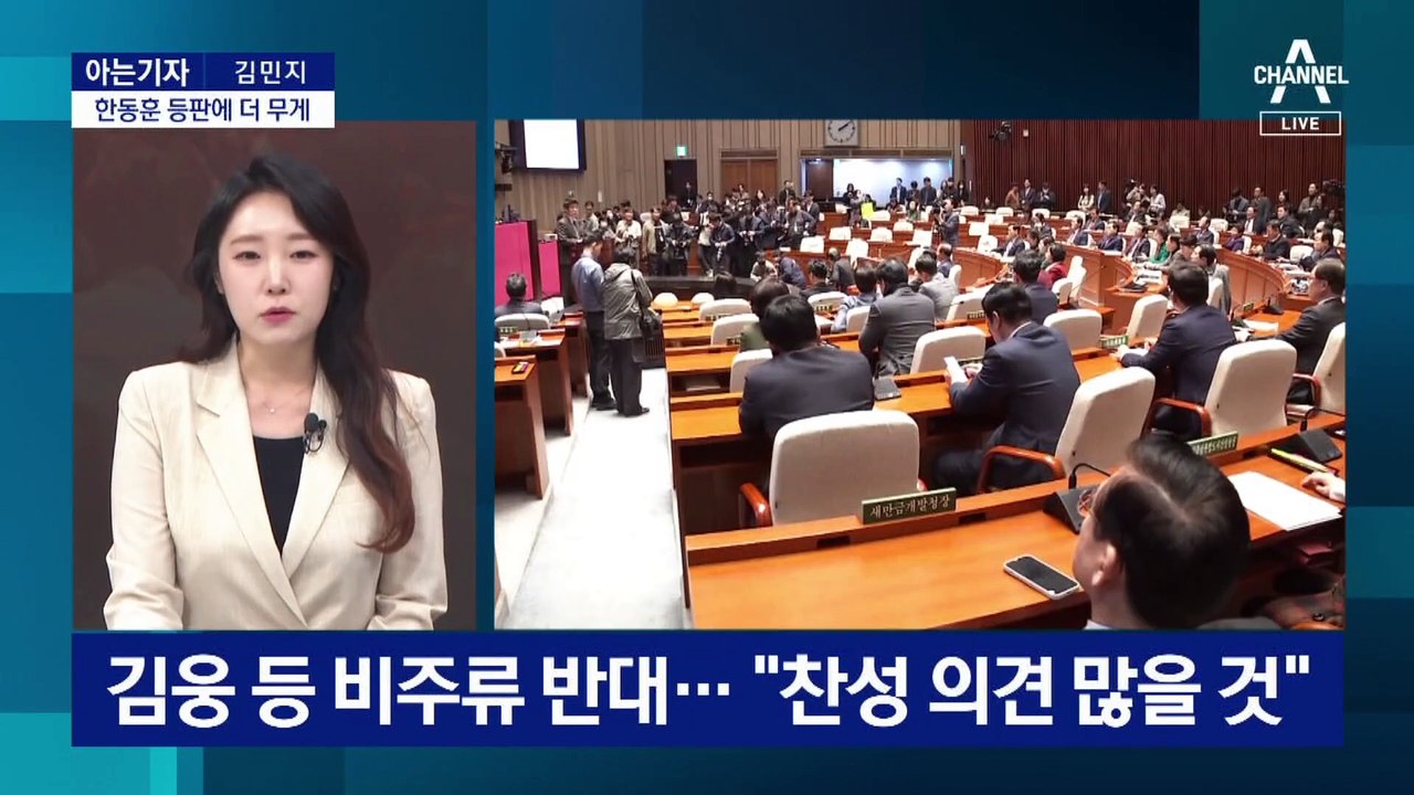 [아는기자]‘한동훈 비대위원장’ 두고 한때 충돌…“김주애냐”