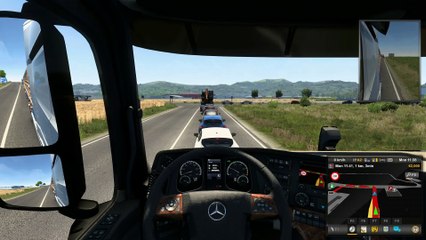 Starting my carrer as a virtual truck driver episode 1 Brasov-Tg.Mures