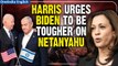 Israel-Hamas War: Kamala Harris pushes Biden to be more sympathetic toward Palestinians | Oneindia