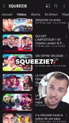 SQUEEZIE : Sa video avec le plus de vue VS sa video avec le moins de vues !