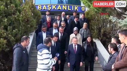 AK Parti Milletvekilleri MKE Ankaragücü'nü ziyaret etti
