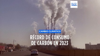 El consumo mundial de carbón batió un récord en 2023, el año más cálido registrado