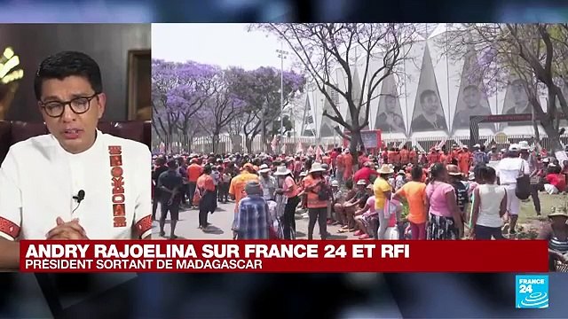 Andry Rajoelina_ président malgache _ _L_opposition veut confisquer la présidentielle de novembre_(360P)