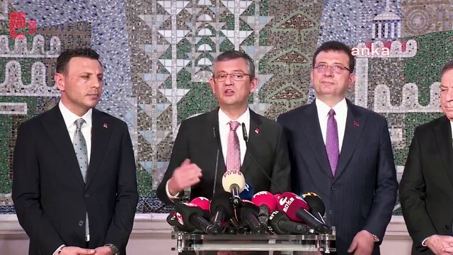 Özgür Özel ile Ekrem İmamoğlu'ndan ortak açıklama: İstanbul'u ve İmamoğlu'nu İstanbullulara emanet ediyorum