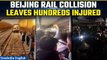 China: Beijing metro train collision injures 515 as heavy snow hits the capital | Oneindia News