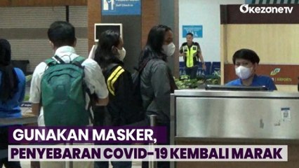Jelang Nataru, Pihak Bandara Sultan Hasanuddin Makassar Imbau Penggunaan Masker
