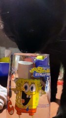Black Cat Has a Funny Way of Drinking Water