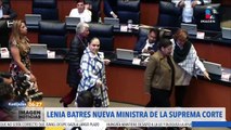 Lenia Batres toma protesta como nueva ministra de la SCJN