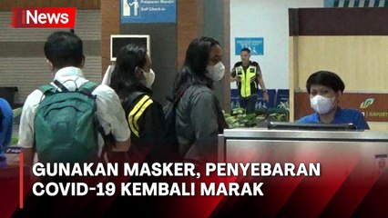 Puncak Mudik Nataru, Pihak Bandara Sultan Hasanuddin Makassar Imbau Penggunaan Masker